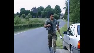 Elena Nikulina gets fucked by a black guy (Interracial)