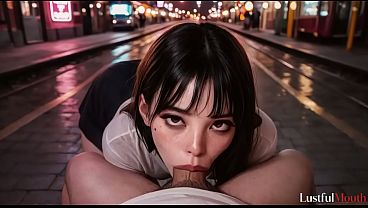 a Korean tourist’s wallet was stolen, I helped her and she thanked me with an incredible blowjob right in the middle of the street [AI]