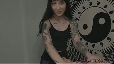 Charlotte Sartre Strap On Fucked By Sinn Sage After Giving Massage