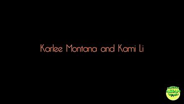 Karlee Montana and Kami Lee join another lesbian hottie in fingering and cumming