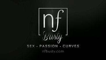Magnificent Raven Haired Busty Russian Kira Queen Gets Titty Fucking Cum Shower