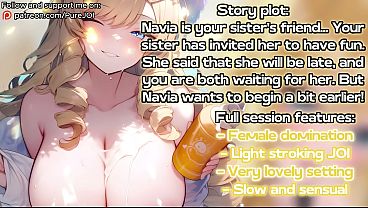 Navia organizes another party with her friend’s brother (Femdom JOI)