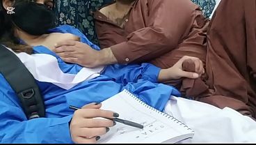 Pakistani Student Girl Tight Pussy Fucked By Her Old Teacher