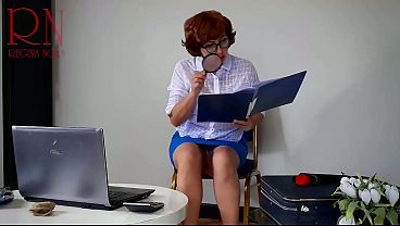 Secretary Velma Dinkley with nylon fetish. Enchanted Velma. Scooby Doo. 131 no chat