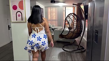 Venezuelan woman meets her stepson, and her husband catches them having sex when he comes home from work – Kylei Ellish