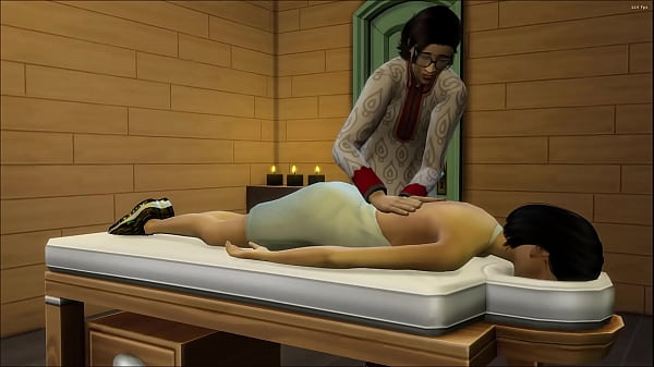 Japanese and Asian step sisters experiment with anal after work in the massage parlor