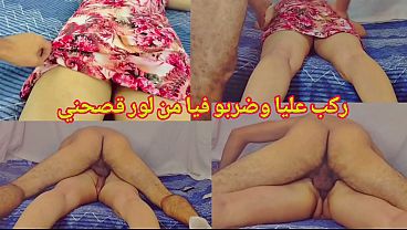 Car is so tight , fuck me in bed , he slap my fluffy ass before hard sex