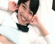 Cute Flat Hairy Petite Japanese Teen Creampie