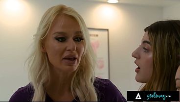 MILF Nurse Julia James Tames Wild College Girl Kimmy Kimm in a River of Squirting Pleasure