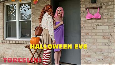 Nude Student Pink’s Halloween Photo Session by Torcelini. FULL VIDEO AI-generated characters are involved