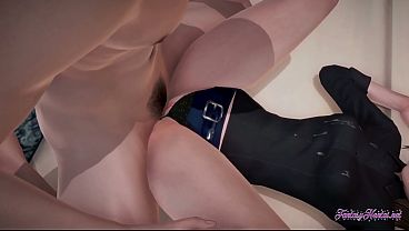 Samsung Hentai 3D – Sam (Samsung Girl) Handjob and fucked – Japanese korean asian manga anime game porn