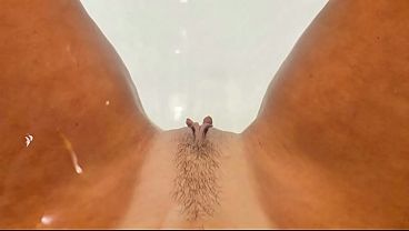 Shower Tease with Balloon Tits Puma Swede!