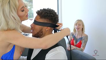 Blindfolded Sorority Sisters Explore Forbidden Pleasures with Their Discordant Professor