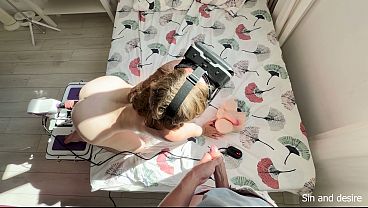 “Wait… Was it YOU this whole time! Oh my God! Why would you do that to your stepsis??? For Christ’s sake! Stepbro fucked his stepsis while she was playing with Rimba Sex Machine in VR