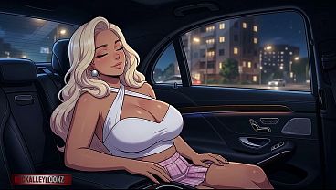 WHAT LAUREN WAS DOING DURING HER SEXY OFTICE HOURS.