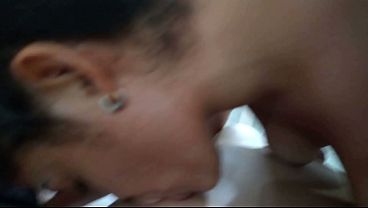 wife femdom fucking me in amazon position